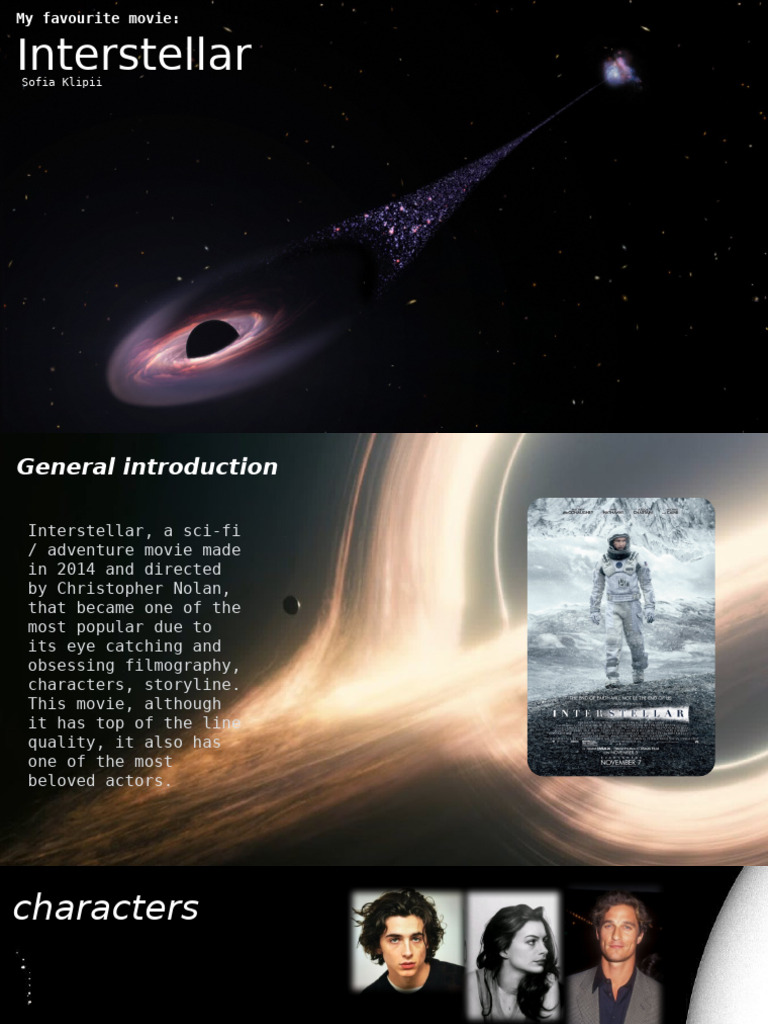 Interstellar: A Sci-Fi Adventure Analysis | PDF | Dimension