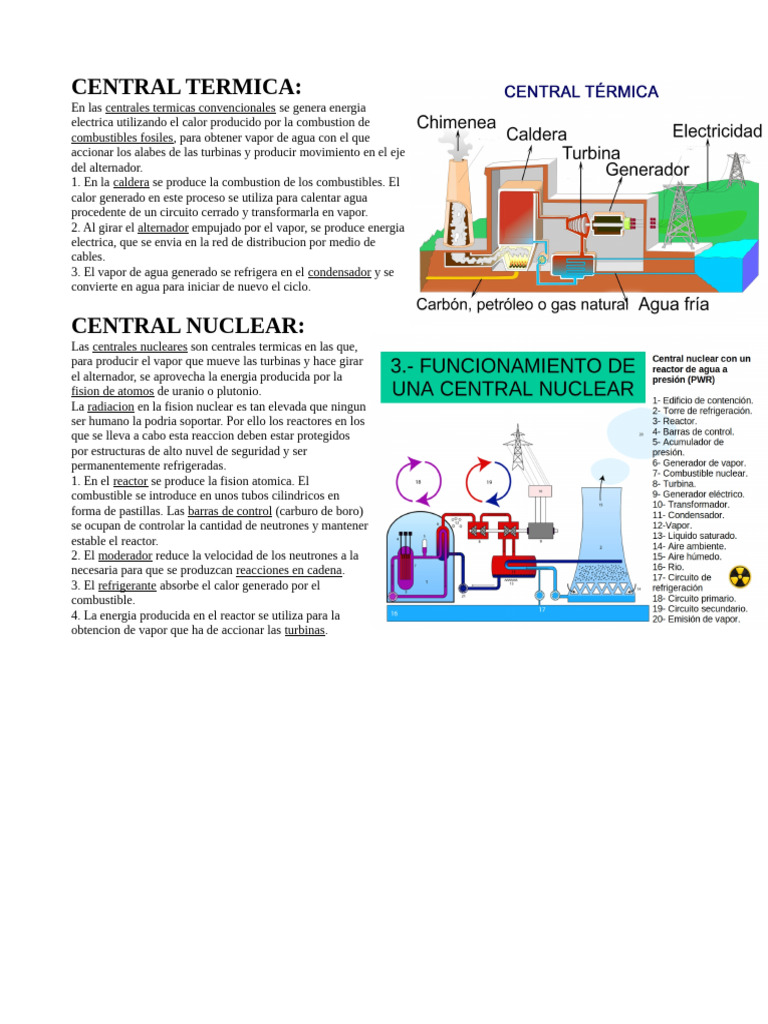 Centrales Nucleares | PDF