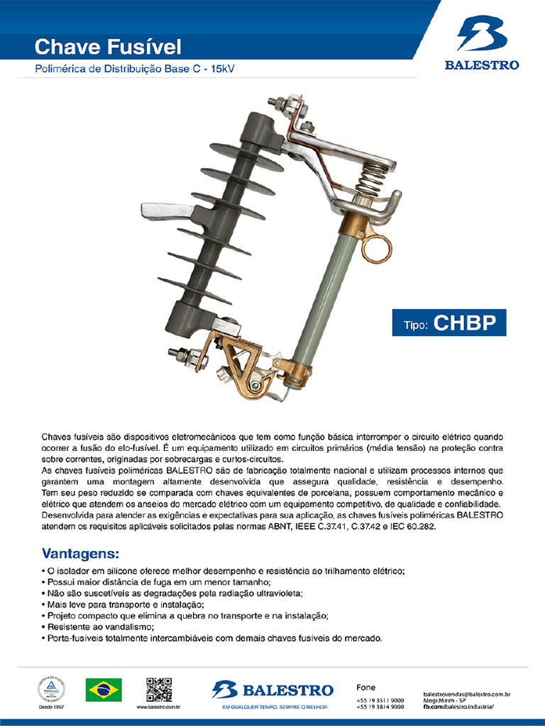 Balestro - Chave Fusivel | PDF