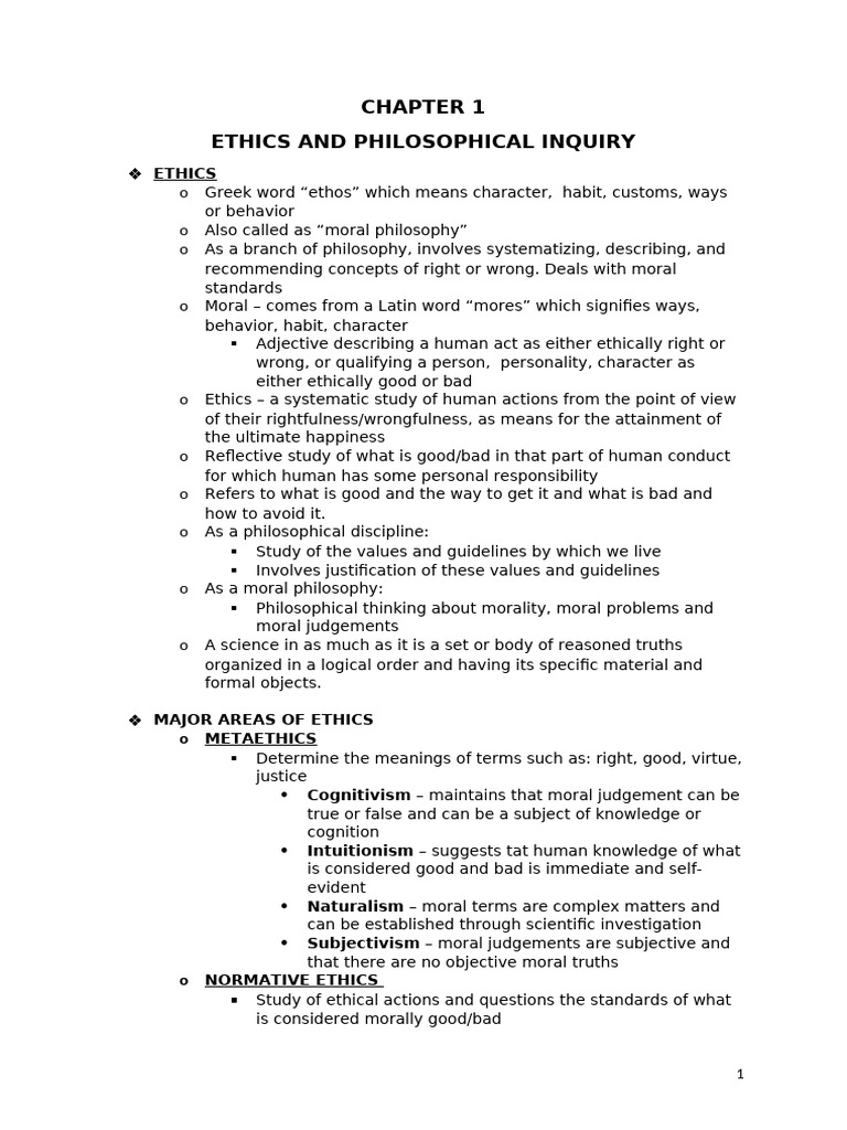 Understanding Ethics and Moral Philosophy | PDF | Morality | Free Will