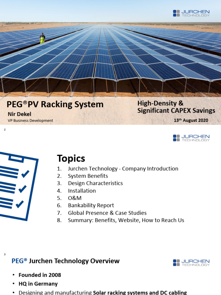 02 PV Magazine Webinars - Presentation of Jurchen Technologies - 13 Aug ...