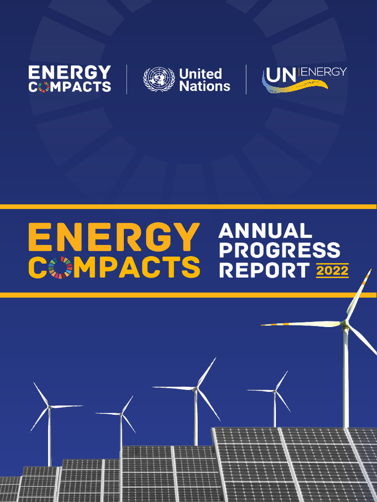 Energy Compacts Annual Progress Report 002 | PDF | Renewable Energy ...