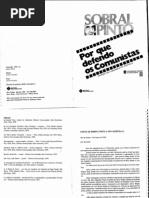 Sobral Pinto - Por que defendo os comunistas