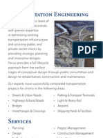 Transportation Engineering - Flatsheet