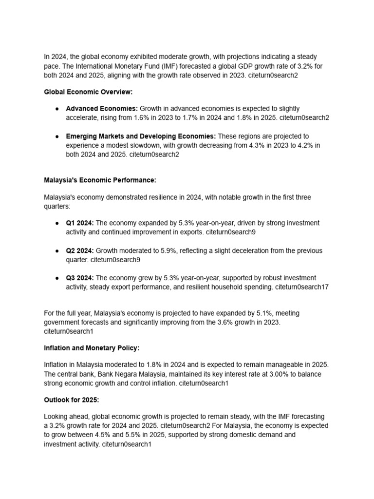 Economic Growth 2024 | PDF | Economic Growth | Economies