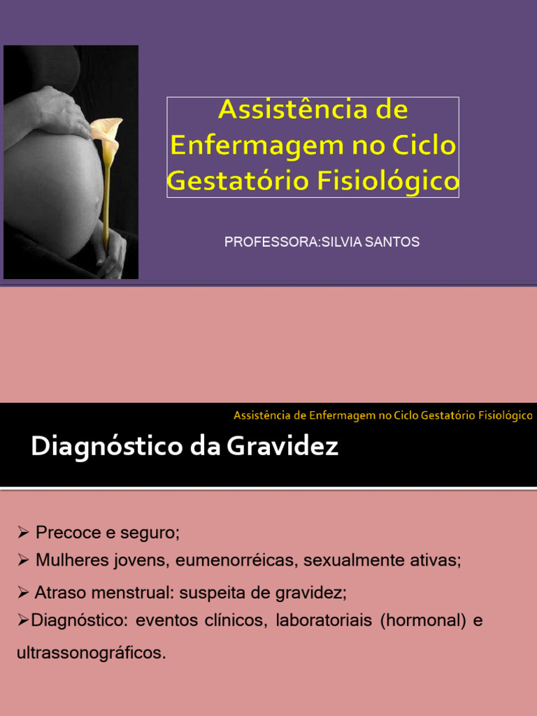 Diagnóstico e Modificações na Gravidez | PDF | Gravidez | Reprodução humana