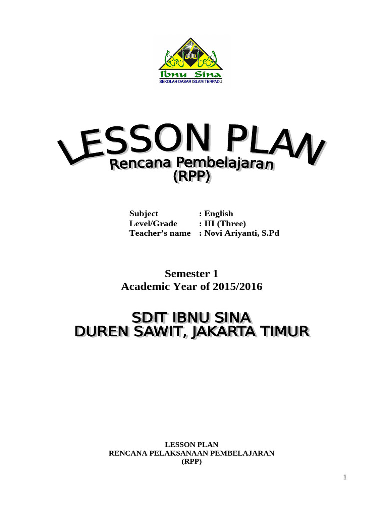 RPP LEVEL 3, UNIT 1 | PDF | English Language | Question