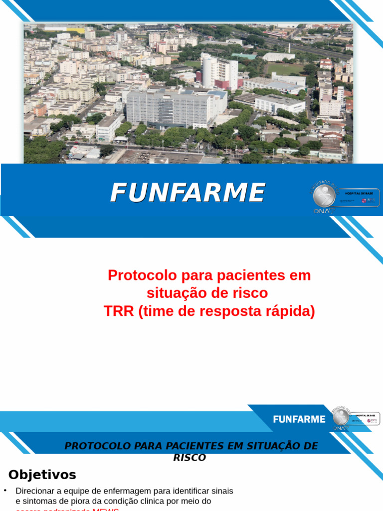 Protocolo TRR para Pacientes em Risco | PDF | Enfermagem | Sepse