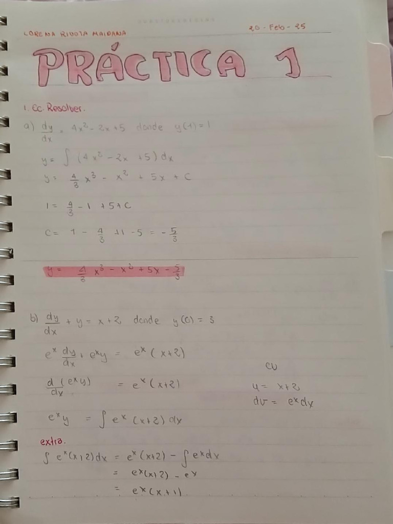 Practica 1 Mate 3 | PDF