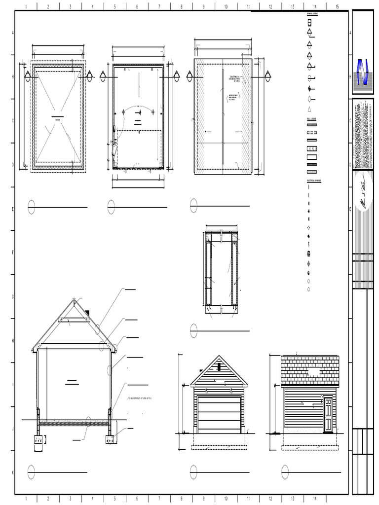 Garage Addition Construction Details | PDF | Wall | Civil Engineering