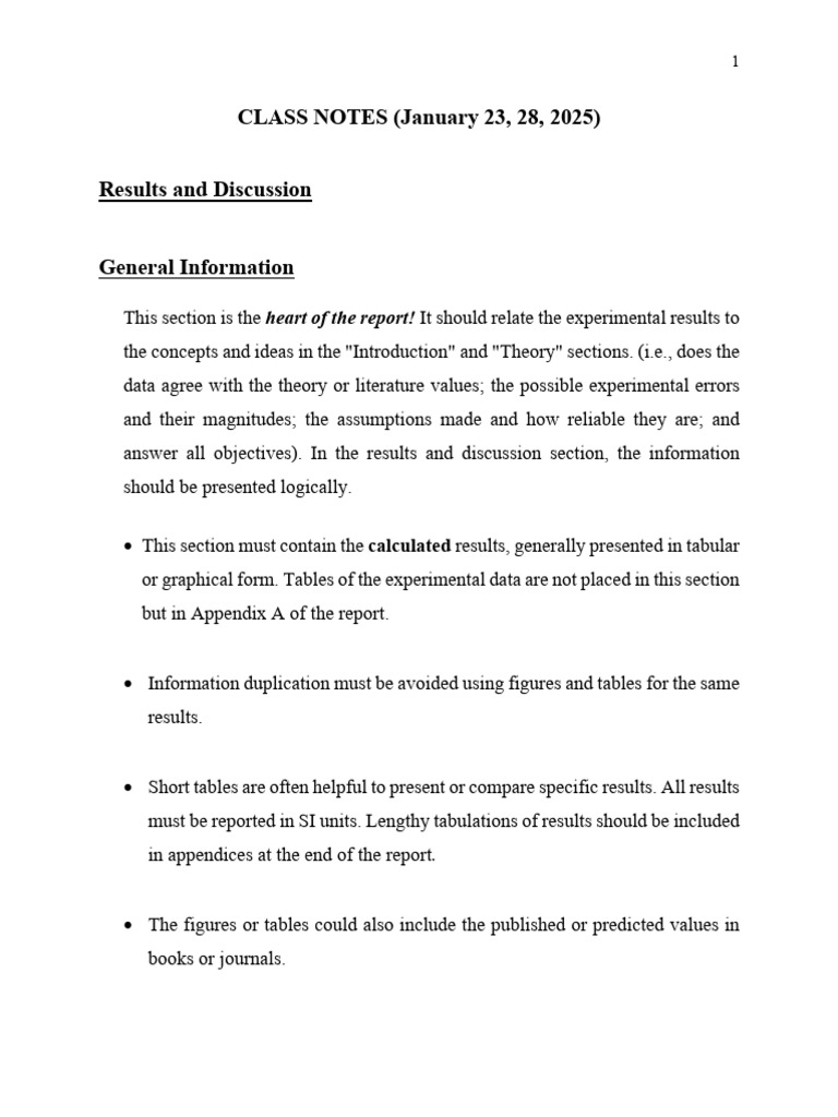 Lecture05 jan 23 results and discuassion conclusions pdf flow