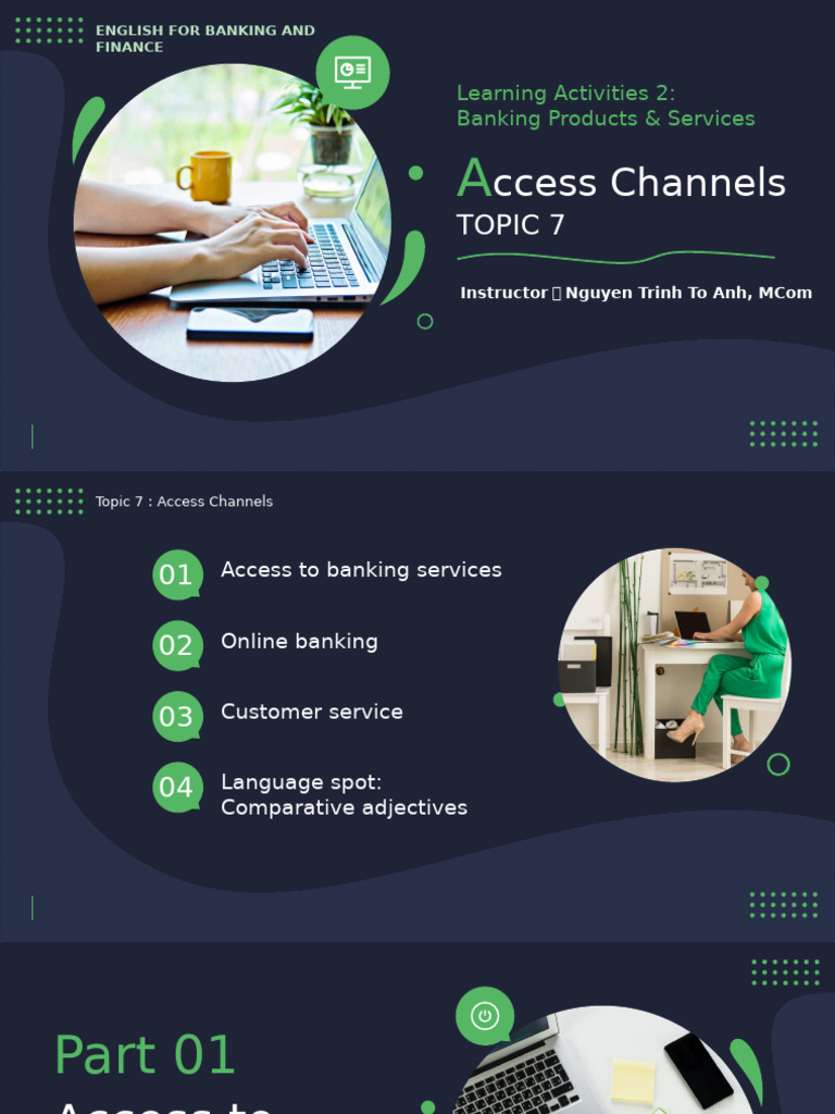 Access Channels in Banking Services | PDF