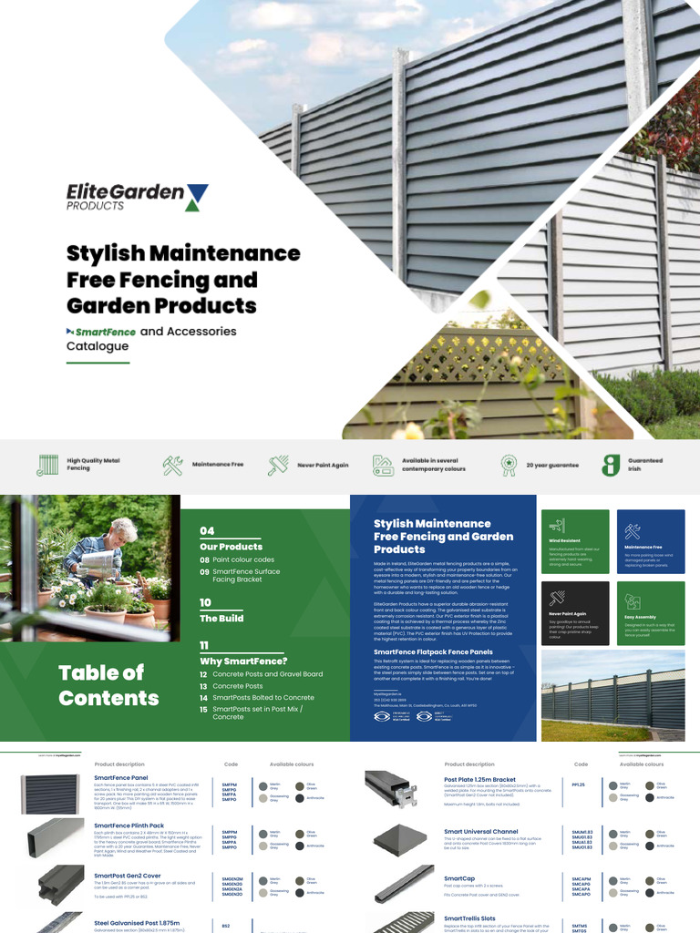 Smartfence Catalogue Pdf Industrial Processes Metals