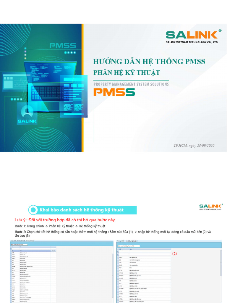 HDSD PMSS Desktop | PDF