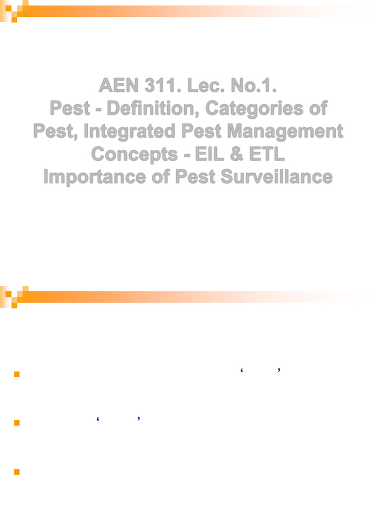 Understanding Integrated Pest Management | PDF | Pest Control | Pest ...