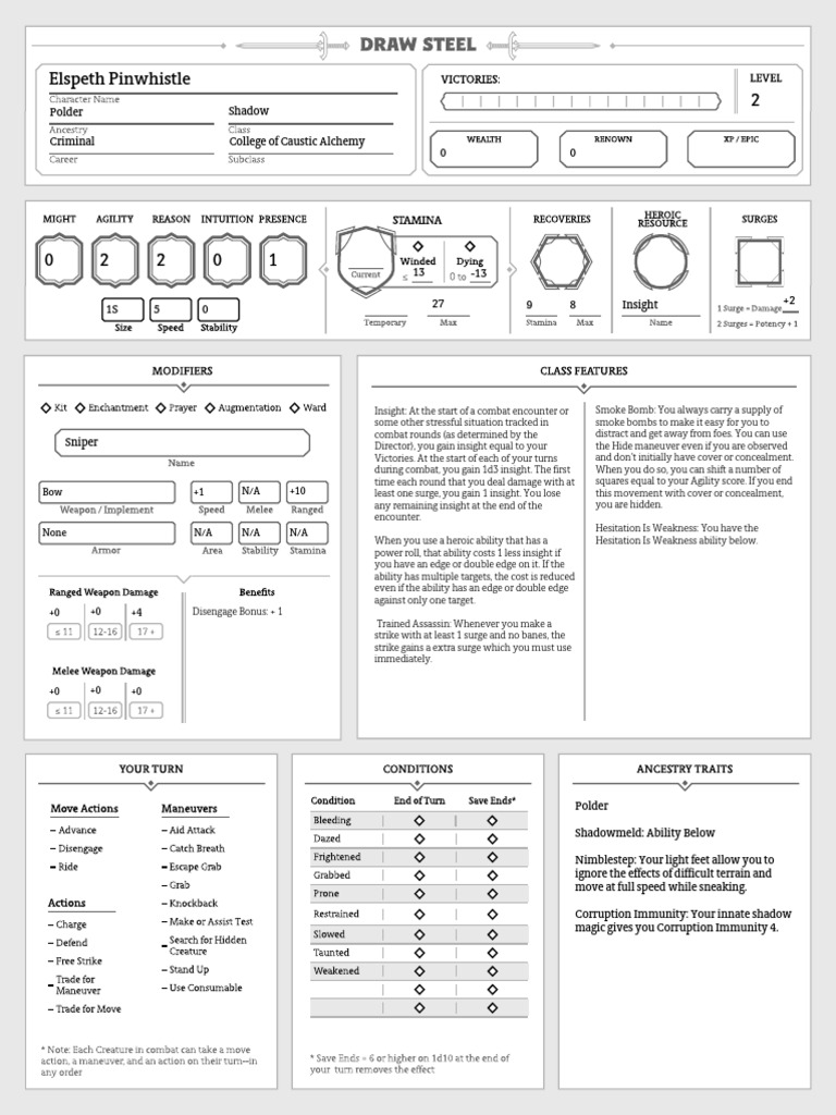 Heroic Character Abilities Guide | PDF