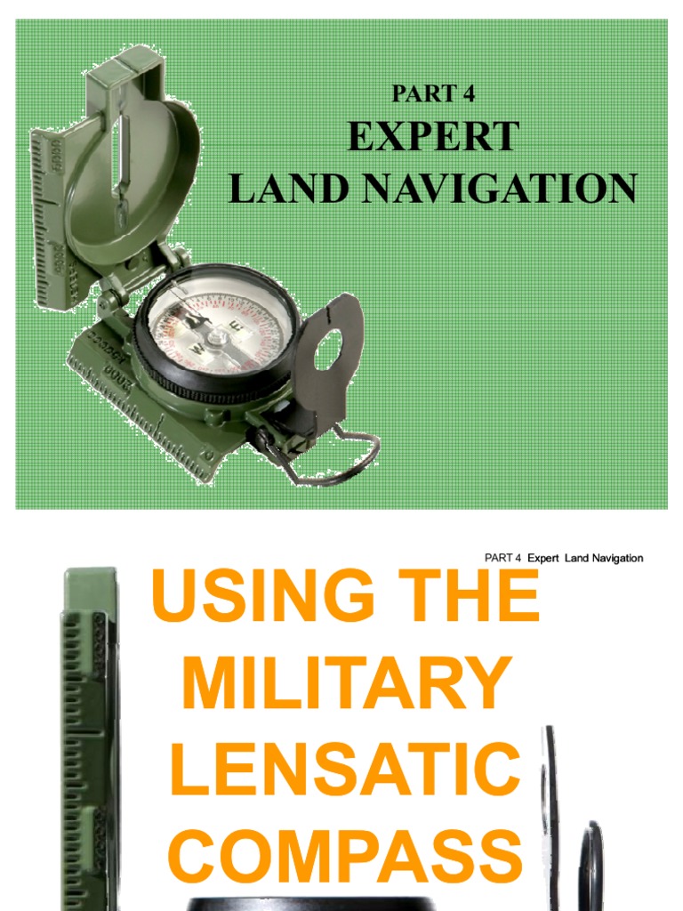 Land Navigation Part 4 | PDF | Compass | Navigation