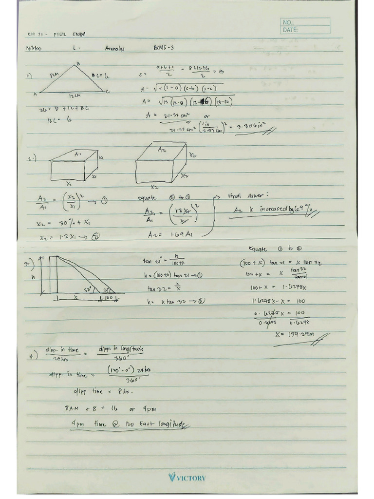 Final Exam | PDF