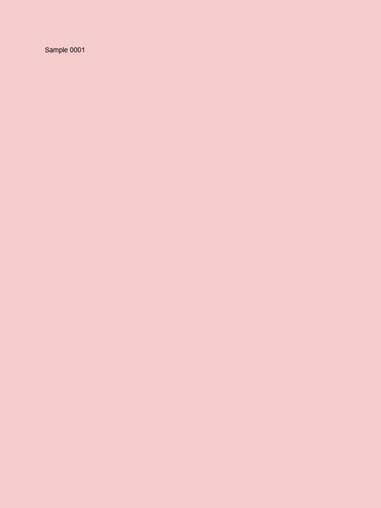 Sample 0001 | PDF