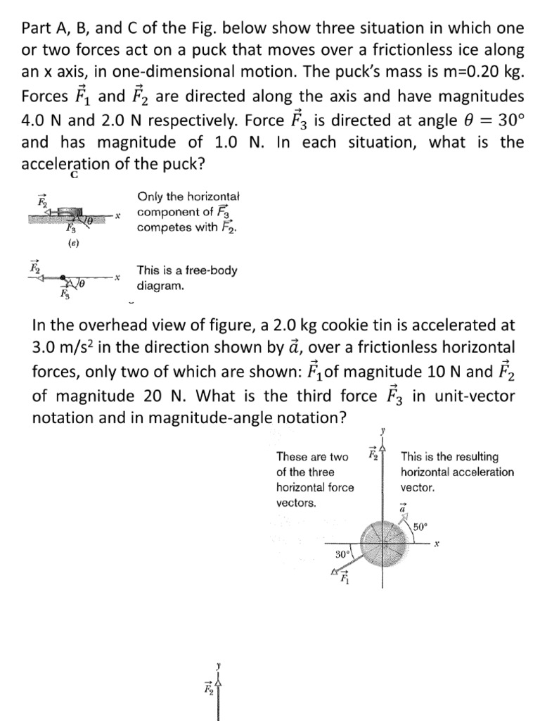 CH-5 Force and Motion | PDF