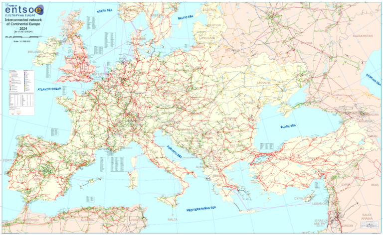 European Electricity Grid Overview | PDF