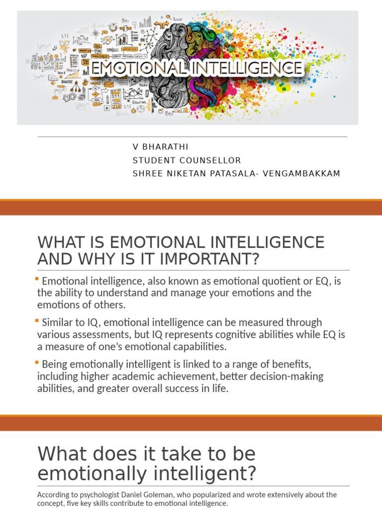 Understanding Emotional Intelligence Skills | PDF