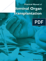 Transplantation - Practical Manual of Abdominal Organ Transplantation - 2002
