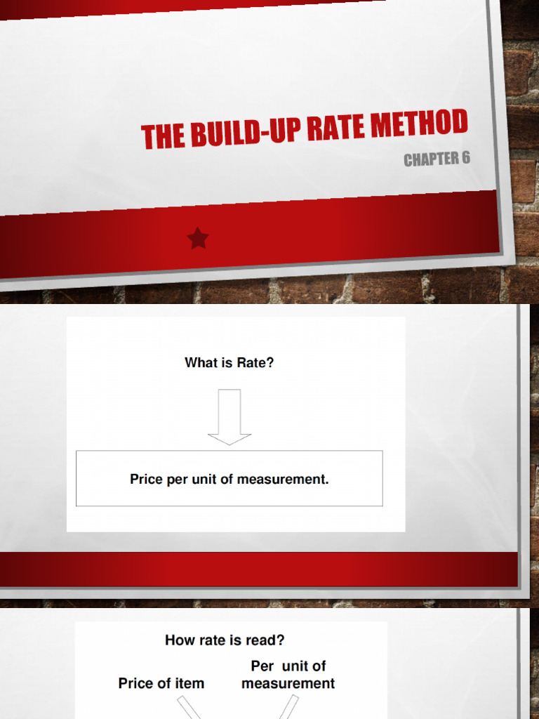 Brickwork Build-Up Rate Analysis | PDF | Concrete | Brick