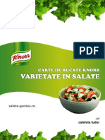 Carte de salate