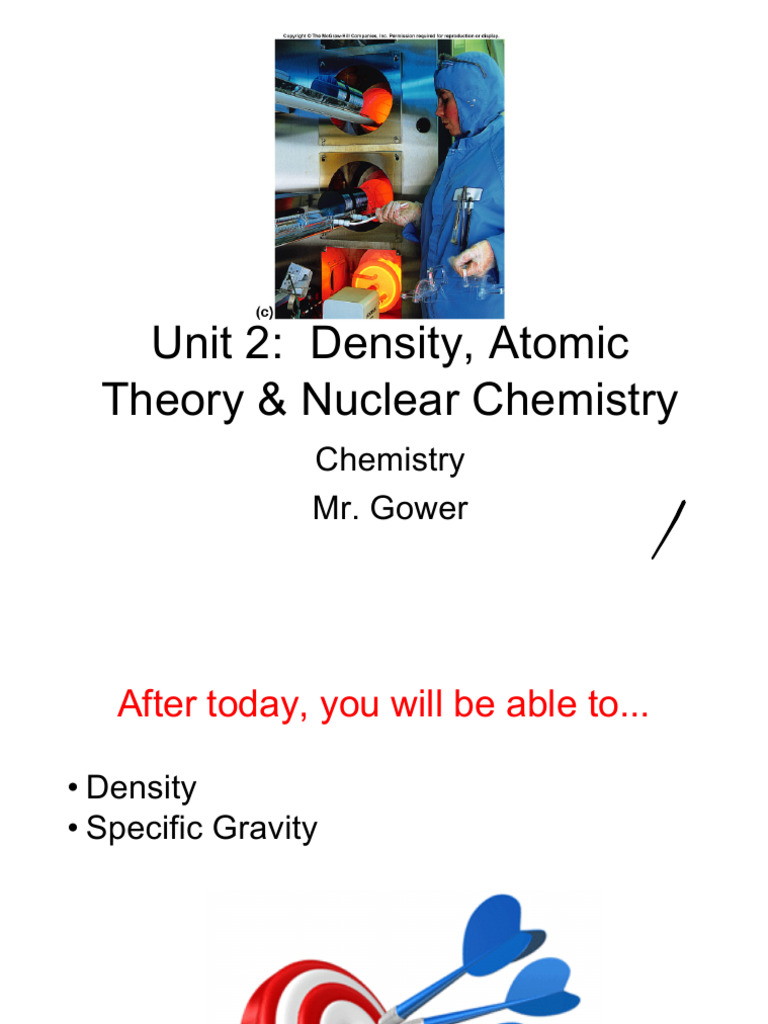 2 24 C Unit 2 Lecture | PDF | Atomic Nucleus | Atoms