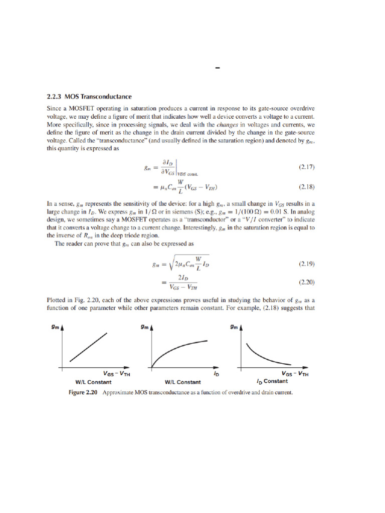 Reading02 Smallsignal Model | PDF