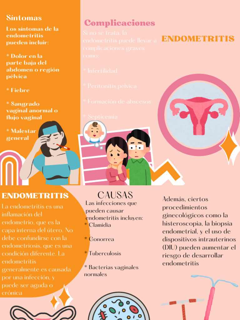 Síntomas y causas de endometritis | PDF