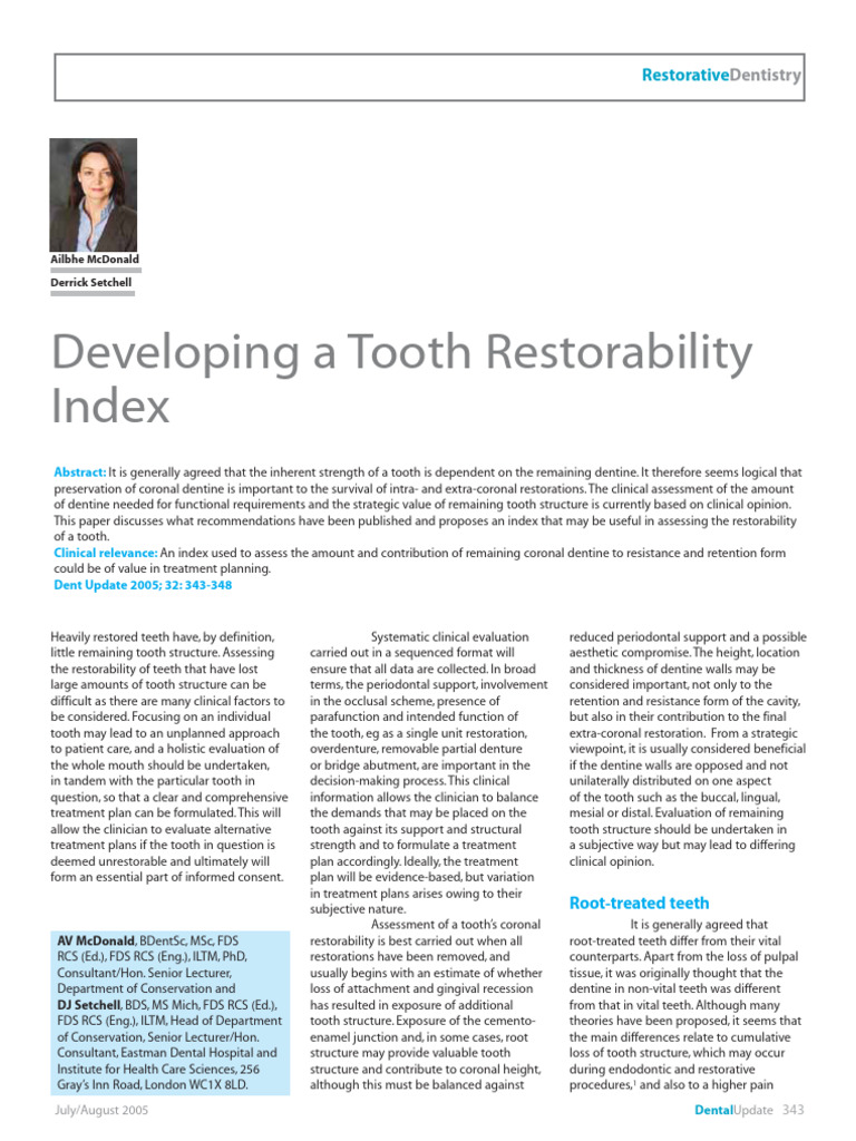 Mcdonald2005 250206 120222 | PDF | Tooth | Dentin