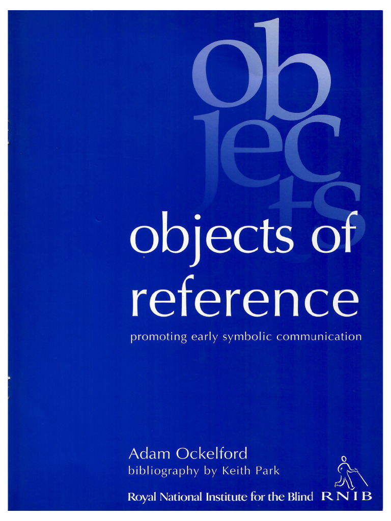 Objects of Reference (3rd ed.), 2001 | PDF