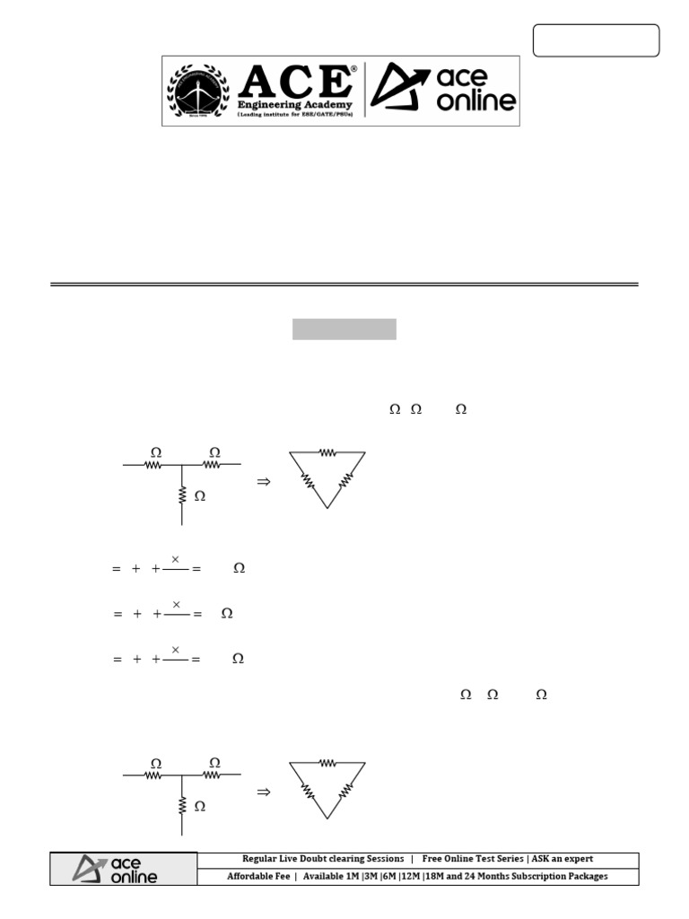 ESE 2024 Mains Test Series Solutions | PDF | Logic Gate | Electronic ...