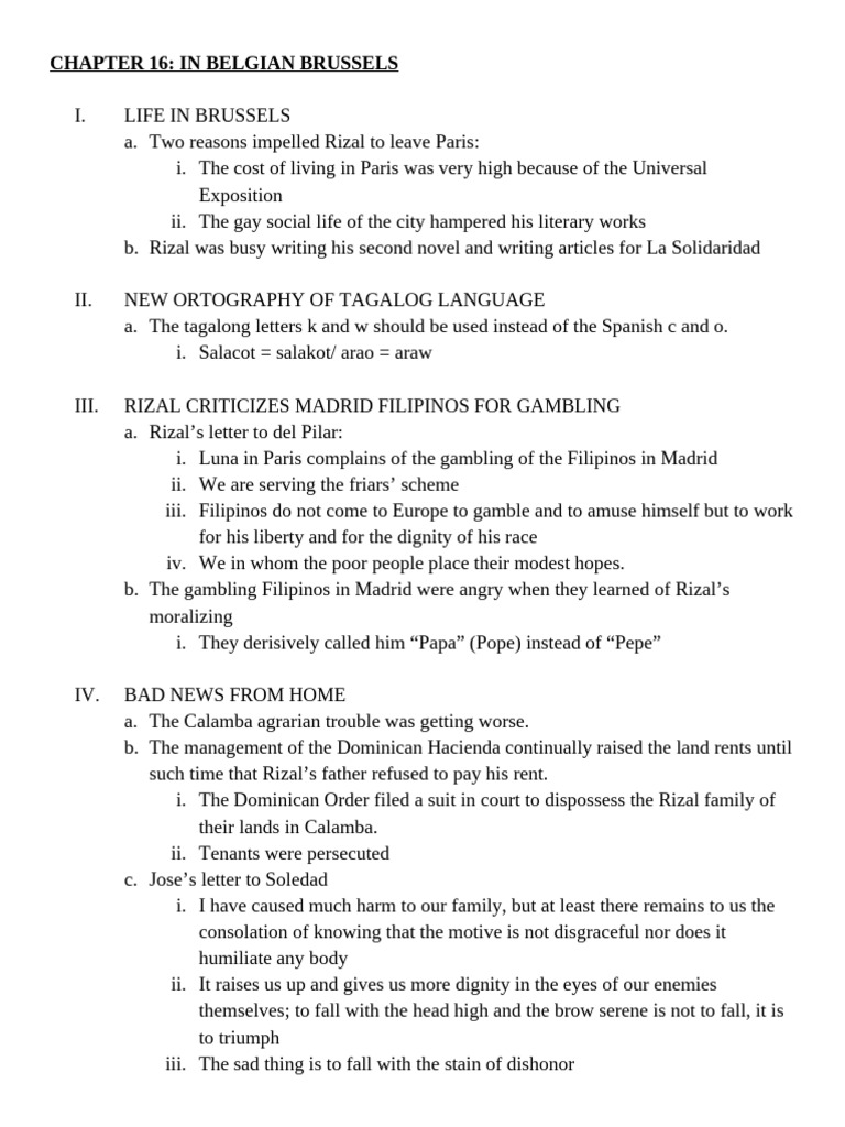 Rizal CHAPTER 16-17 | PDF