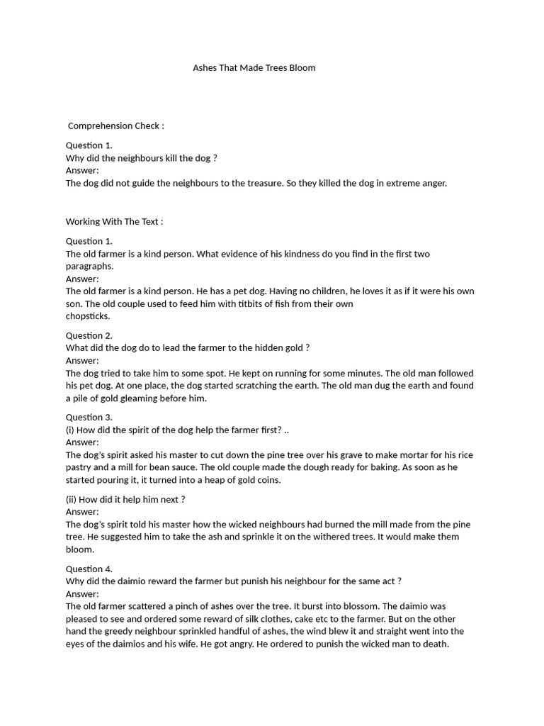 Ashes That Made Trees Bloom PDF