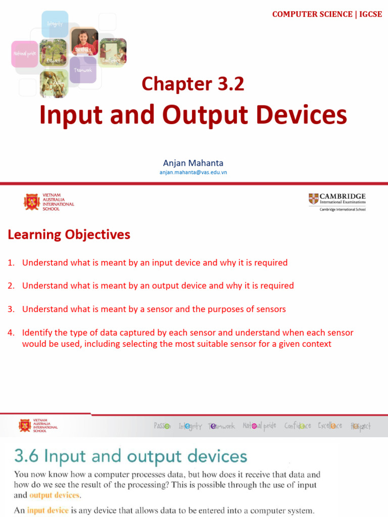 3 2 Input and Output Devices | PDF