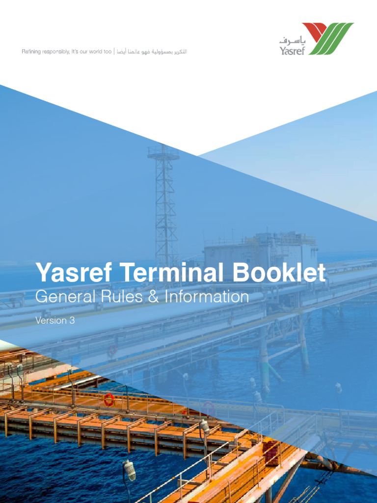 Yasref Terminal General Rules Guide | PDF | Oil Tanker | Sea