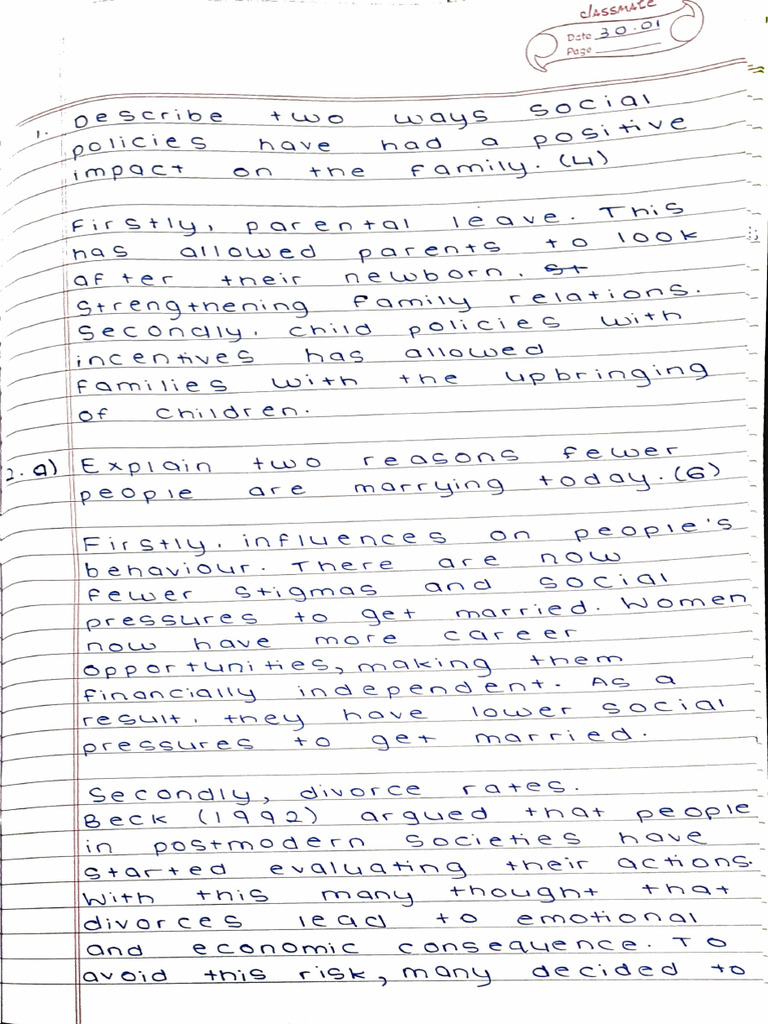 Sociology+Practice+Questions+-+31.01.25 | PDF
