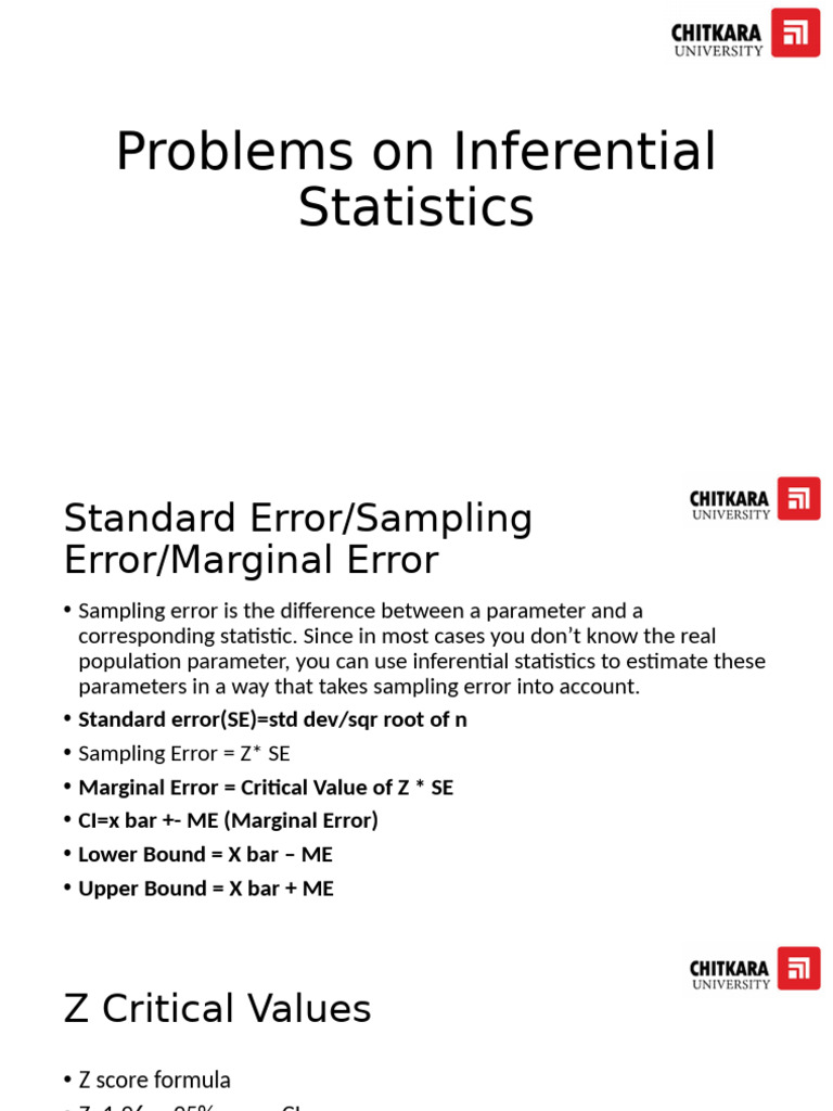 Hypothesis Testing and Confidence Intervals - Student | PDF ...