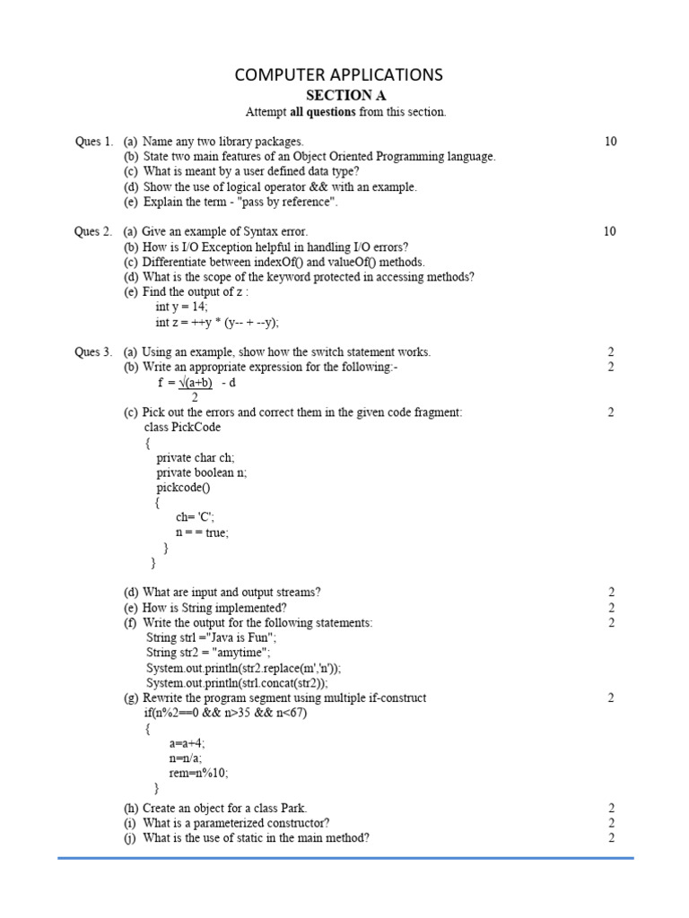 ICT_CS-core1 | PDF