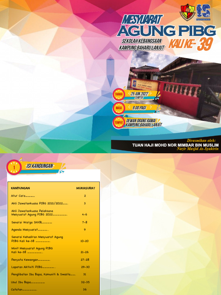 Buku Program Mesy Agung Pibg 2022 Pdf