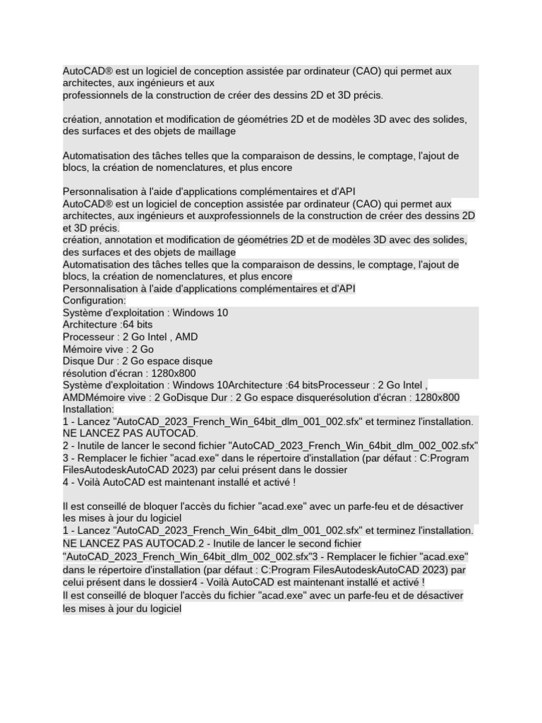 Guide D'installation Logiciel | PDF