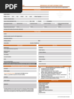 BSP New Account Application Form | PDF | Identity Document | Government ...