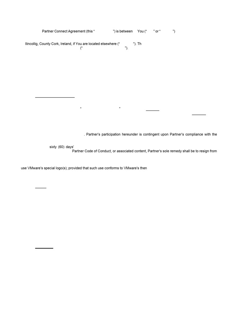 Partner Connect Progression CTA 2020 V1 | PDF | Legal Liability | Tort