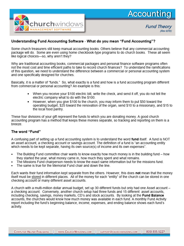 FundTheory | PDF | Debits And Credits | Financial Services