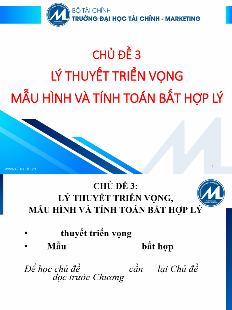 Chu de 3. Ly Thuyet Trien Vong | PDF