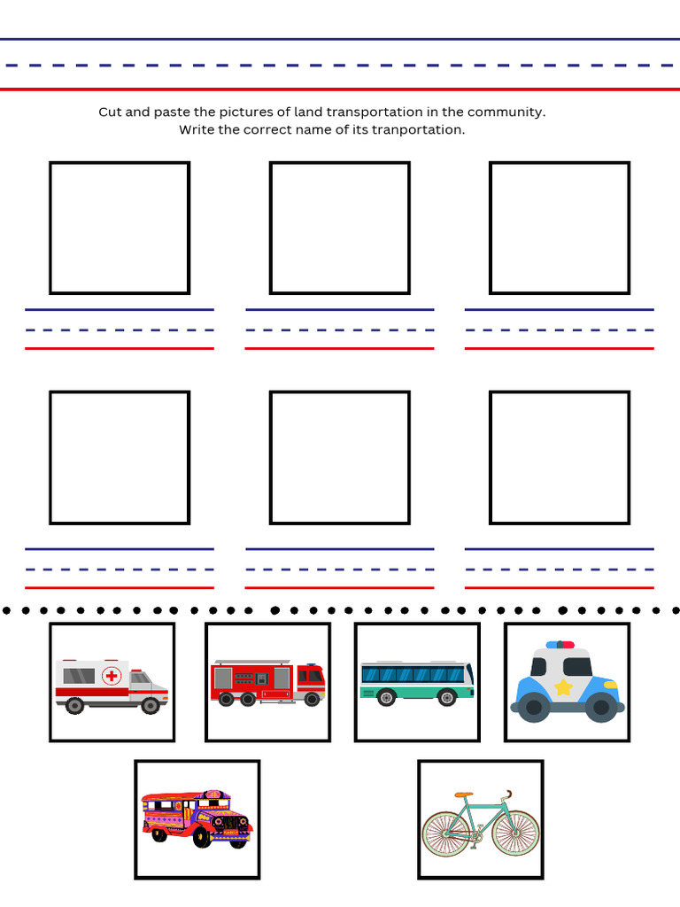Worksheet Transportation PDF | PDF