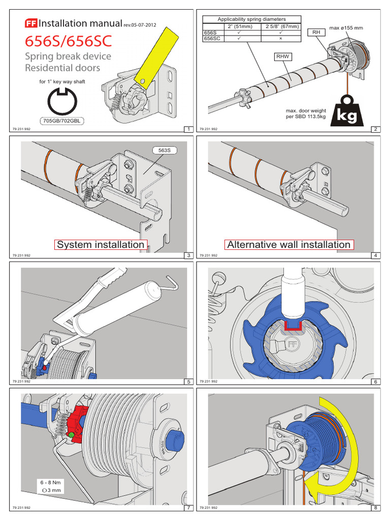 Spring Break Device Installation Guide | PDF